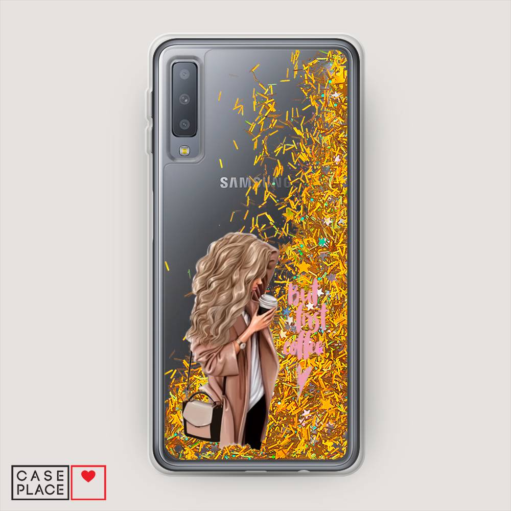 

Чехол Awog "Девушка с кофе" для Samsung Galaxy A7 2018