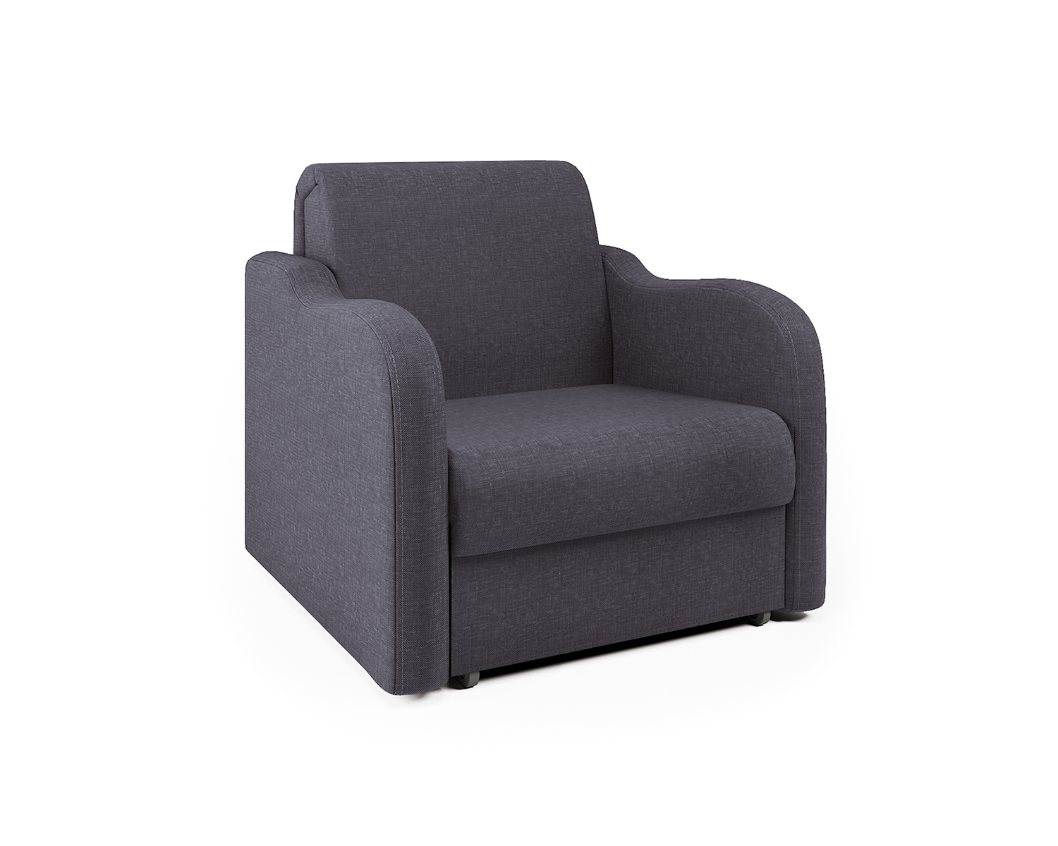 фото Кресло-кровать шарм-дизайн коломбо 33070677, серый/бук