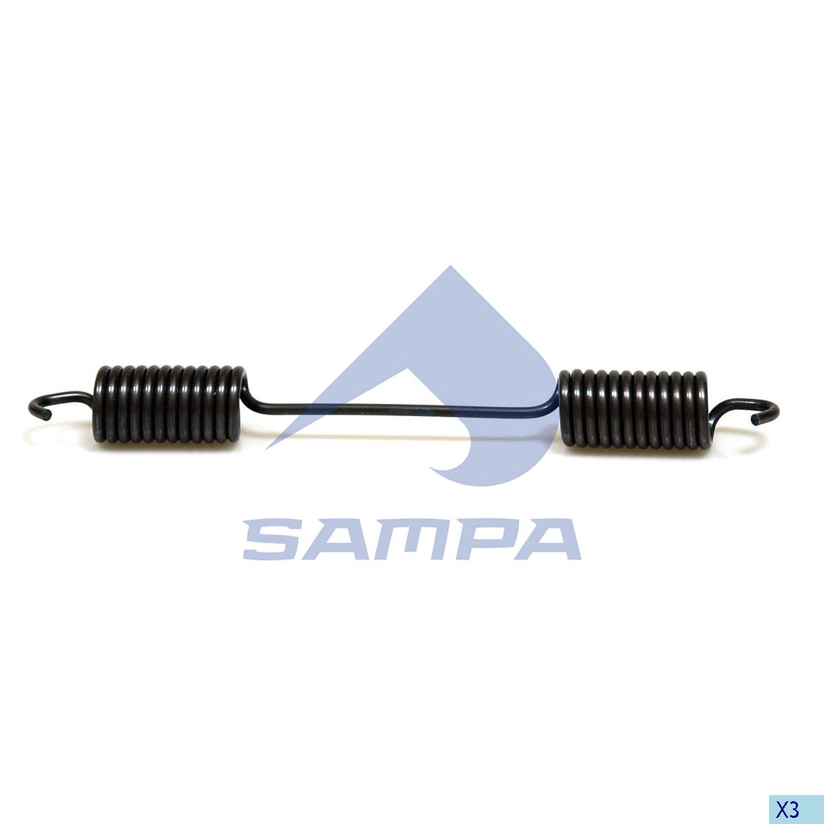 

Пружина Колодок SAMPA 100.089
