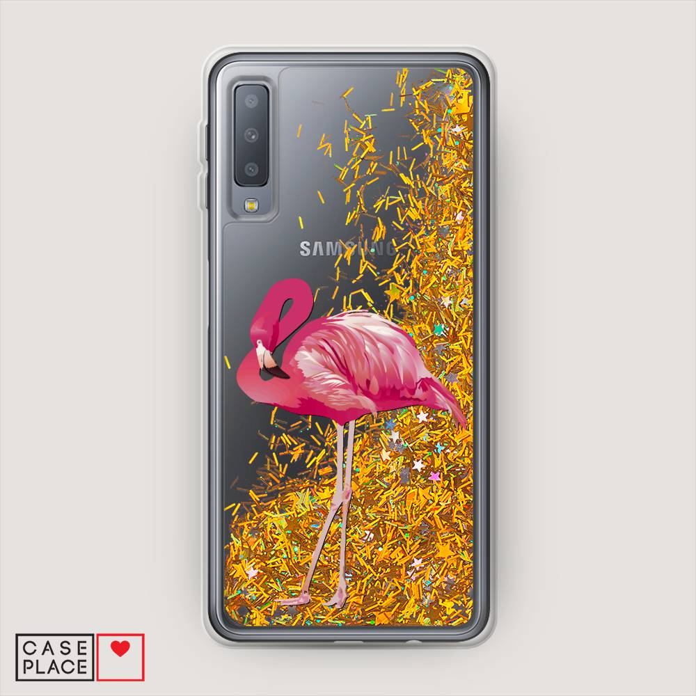 

Чехол Awog "Застенчивый фламинго" для Samsung Galaxy A7 2018, 26790-1