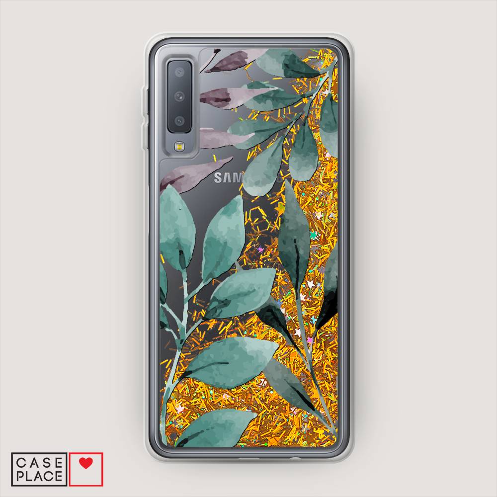 

Чехол Awog "Листы цветов" для Samsung Galaxy A7 2018, 26790-1
