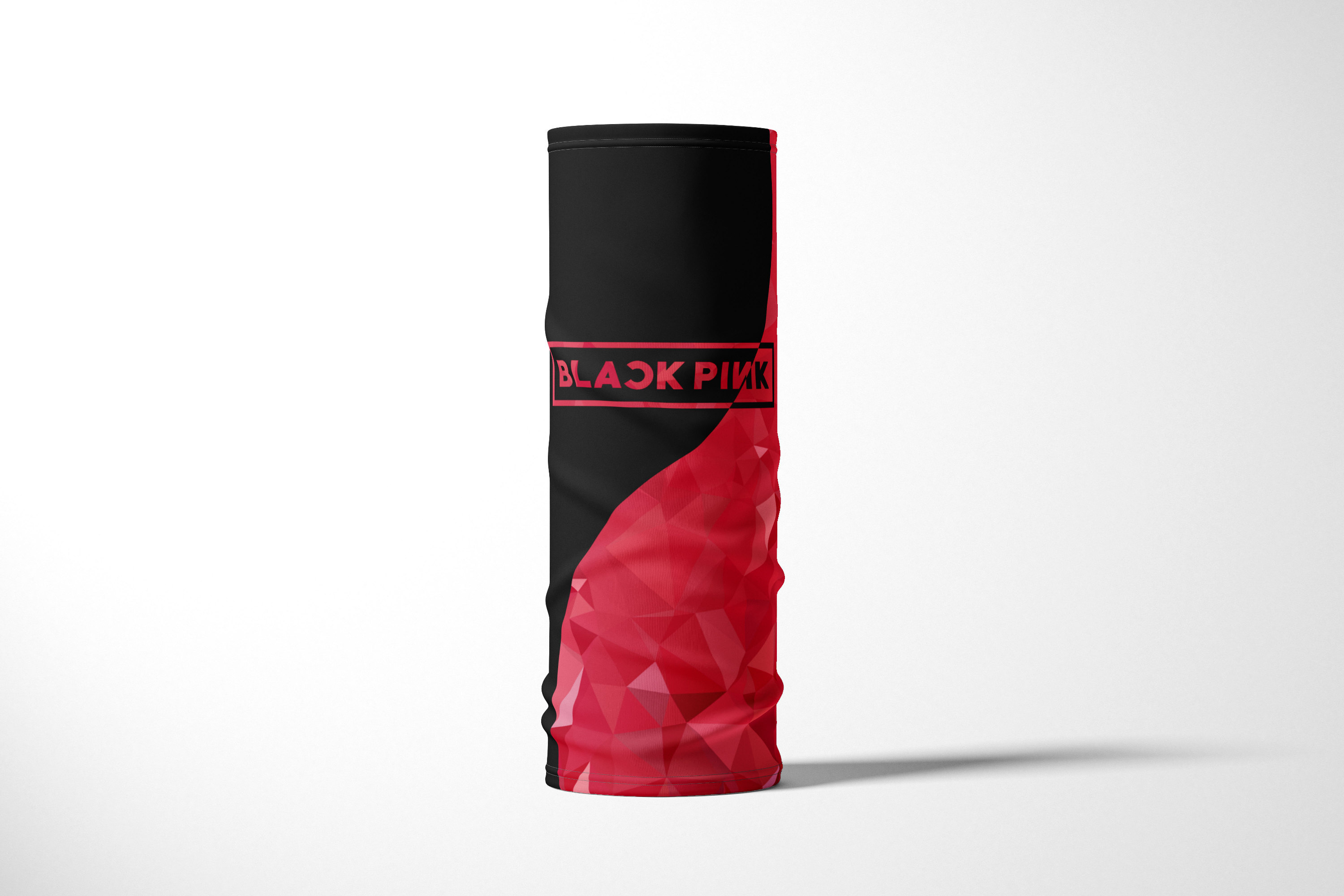 

Бандана / Бафф / Снуд-трансформер / K pop / BLACKPINK, Черный;красный, BBuffVM_VM1580557