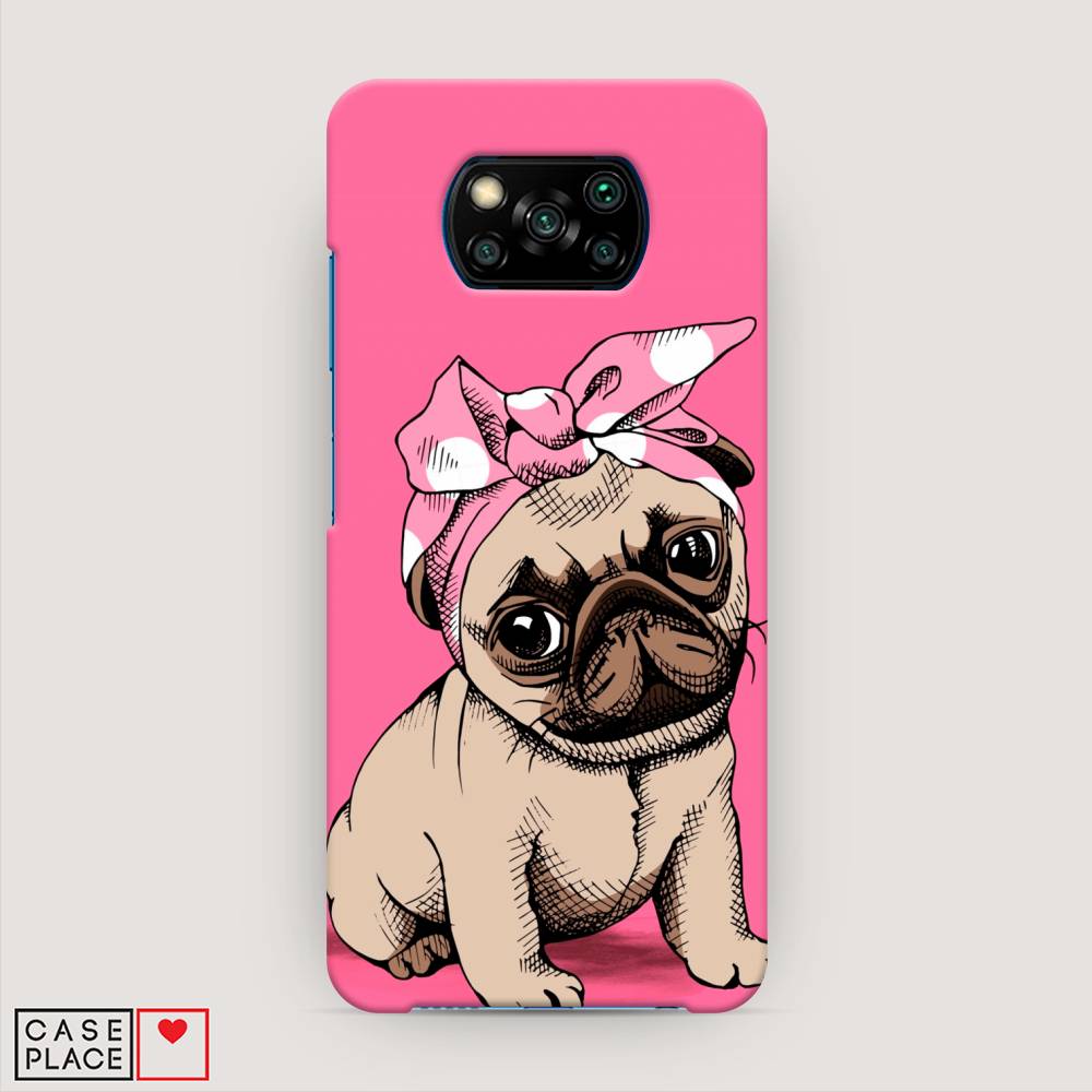

Пластиковый чехол "Dog Pin-Up" на Xiaomi Poco X3 NFC, 39220-1