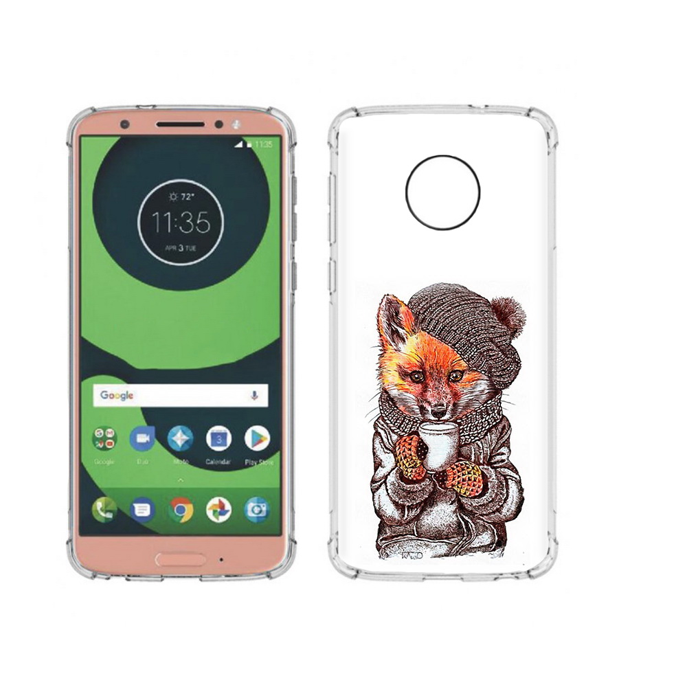 

Чехол MyPads Tocco для Motorola Moto G6 лиса в шапке (PT99805.376.437), Tocco