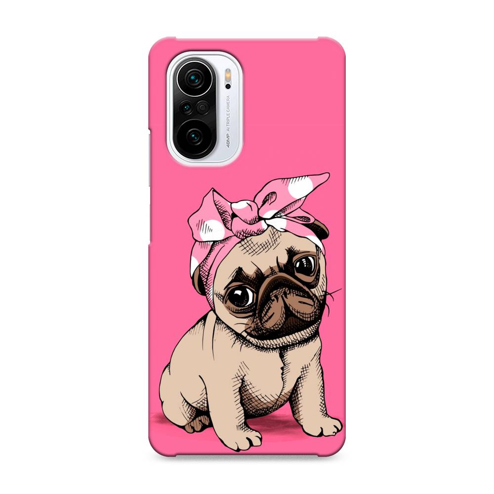 

Пластиковый чехол "Dog Pin-Up" на Xiaomi Poco F3, 310120-1