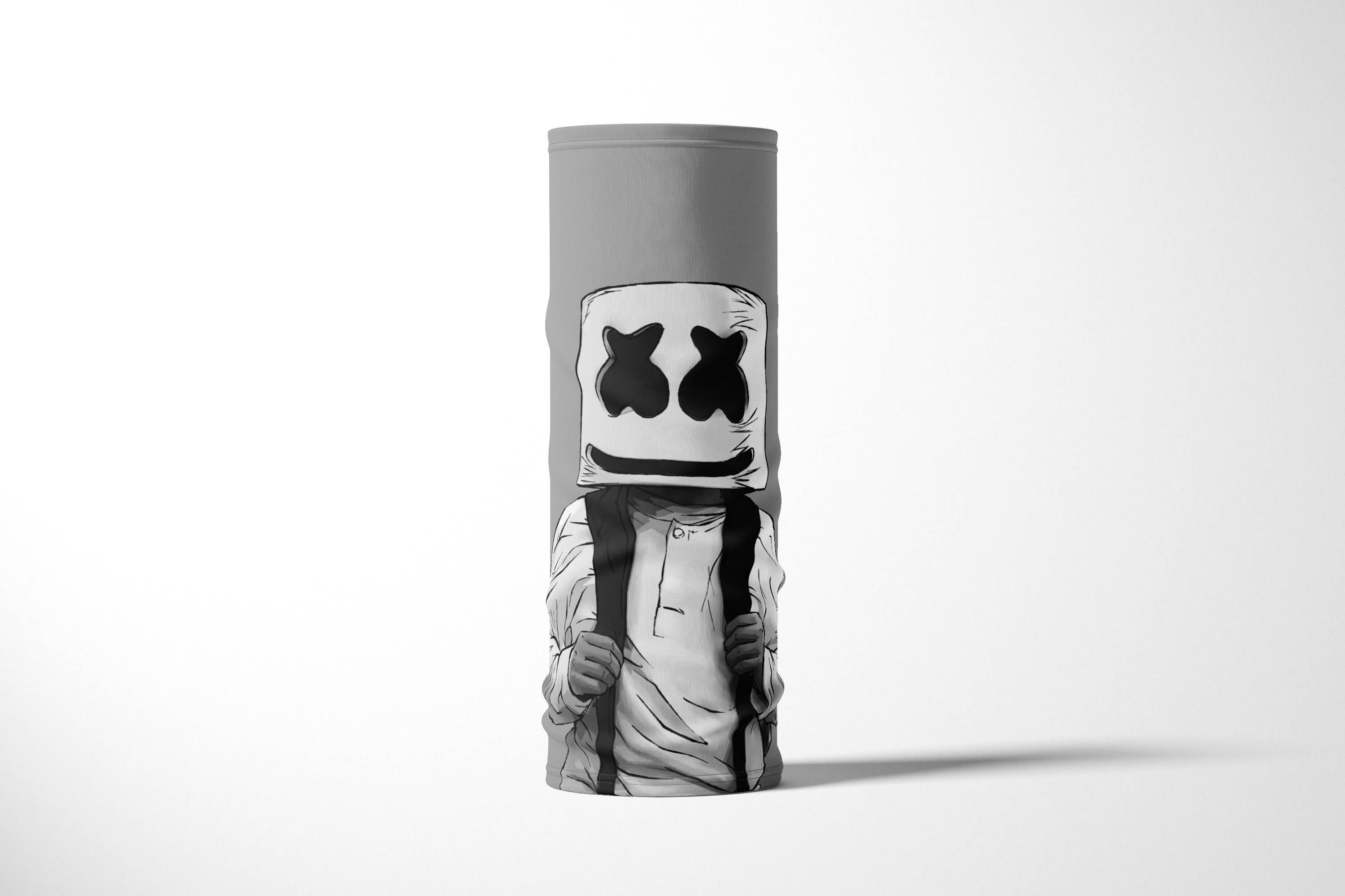 

Бандана / Бафф / Снуд-трансформер / Разная музыка / Marshmello Electronic music, Черный;белый, BBuffVM_VM1574883