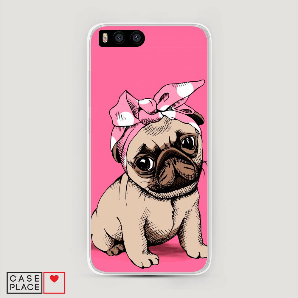 

Пластиковый чехол "Dog Pin-Up" на Xiaomi Mi6