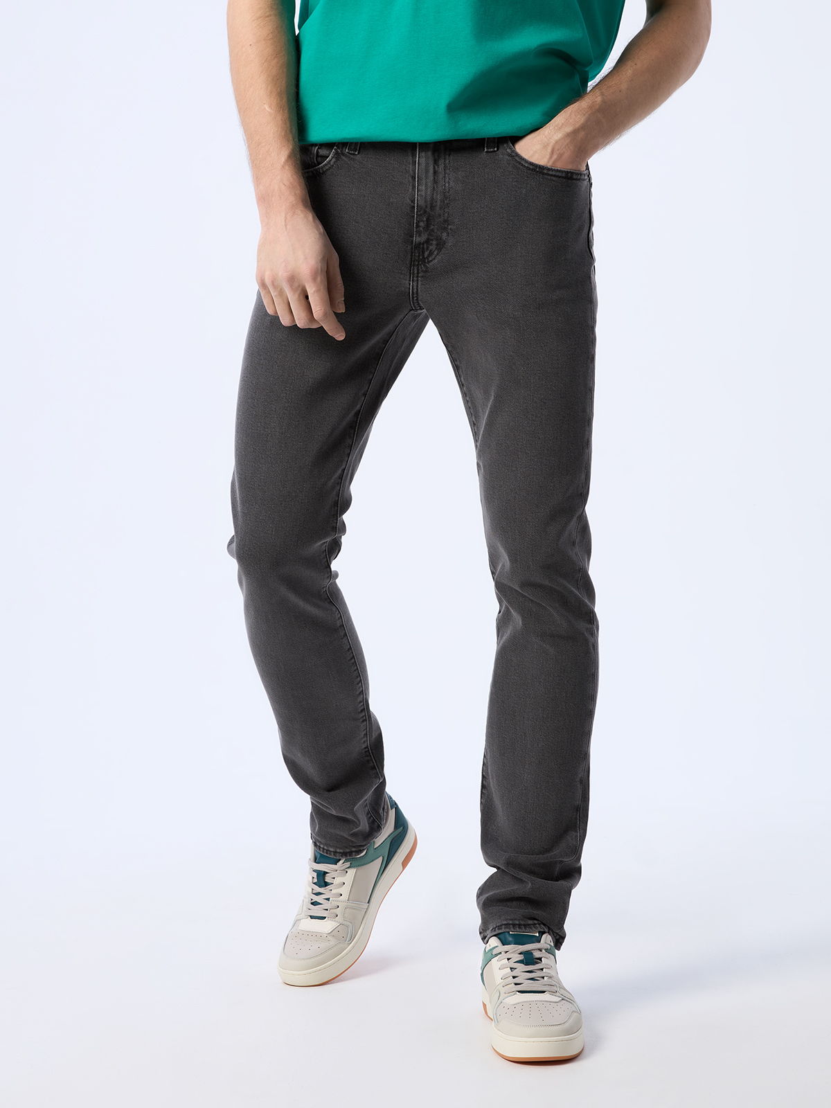 

Джинсы мужские Levi's 04511 серые 32-30, Серый, 511