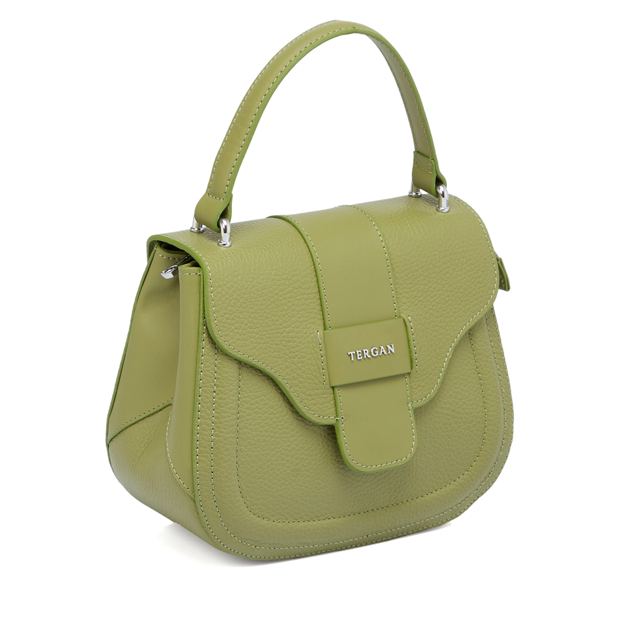 Сумка кросс-боди женская TERGAN 79984, зеленый