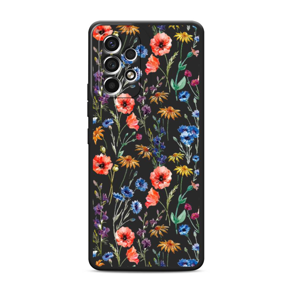 

Чехол Awog на Samsung Galaxy A53 / Самсунг A53 "Маки и васильки фон", 2104552-1