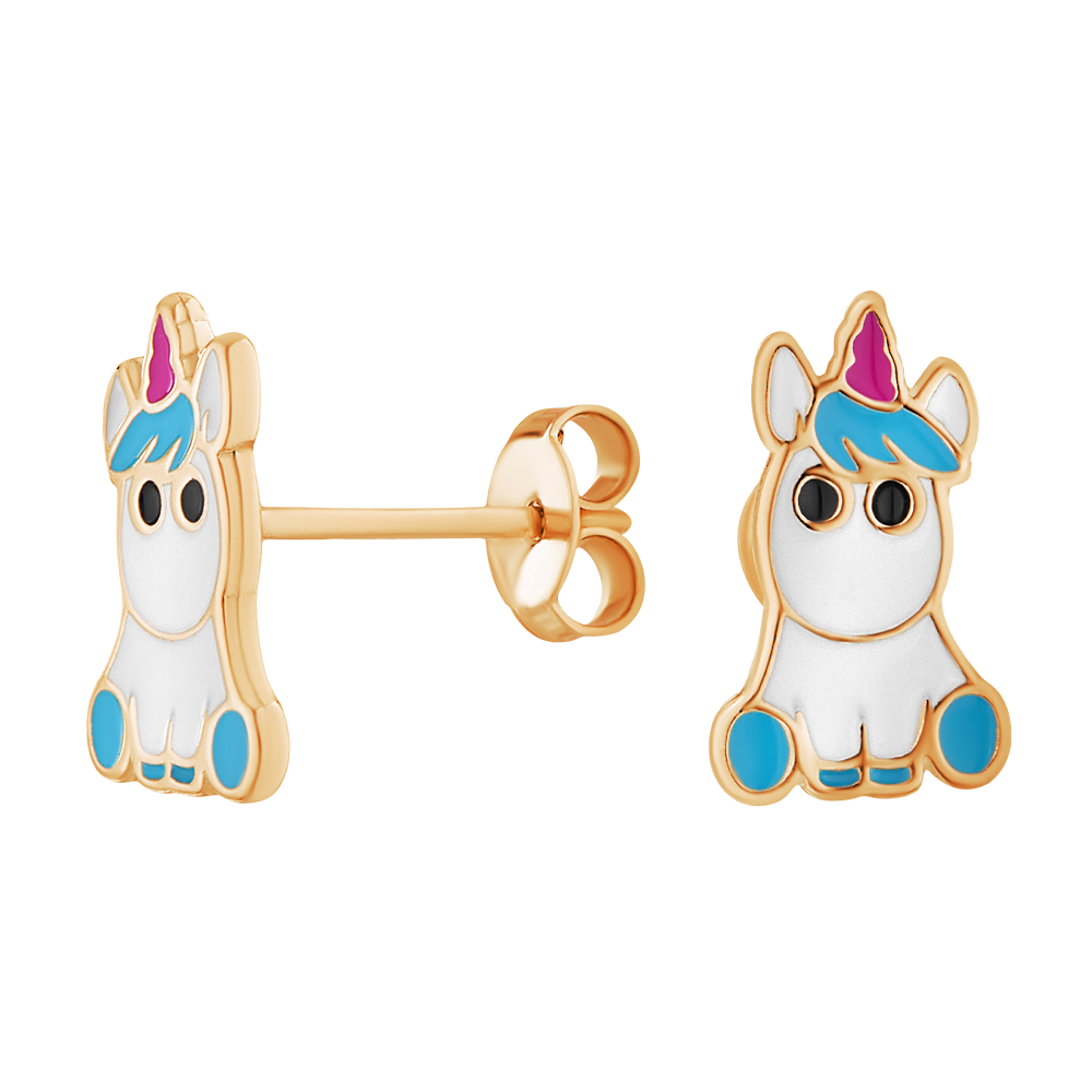 

Серьги пусеты из серебра ЮВЕЛИР КАРАТ 20210044/9пбг-брг-фуг-чг, эмаль, 20210044/9пбг-брг-фуг-чг