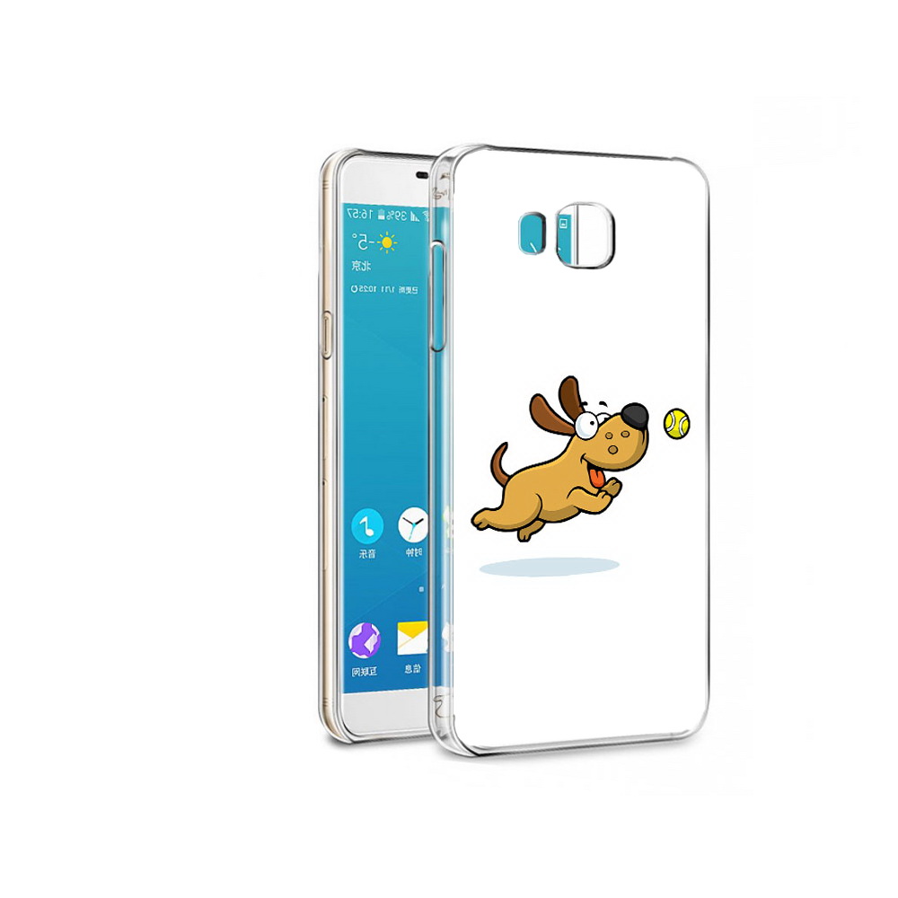 

Чехол MyPads Tocco для Samsung Galaxy Alpha пёсик (PT13063.503.563), Прозрачный, Tocco