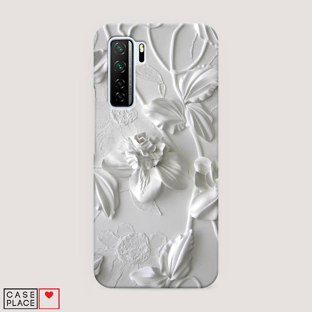 

Чехол Awog "Гипсовые цветы" для Huawei Nova 7 SE, 6102920-5