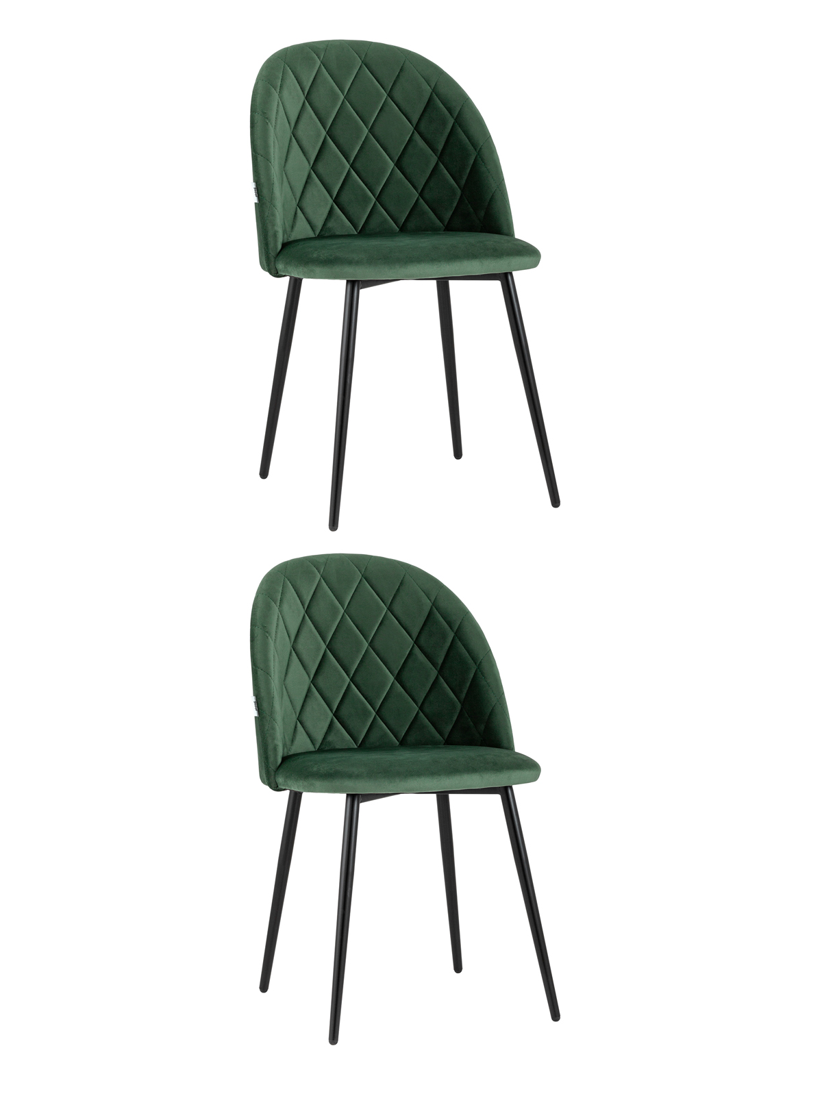 фото Стул марсель велюр зеленый new (комплект 2 стула) stool group