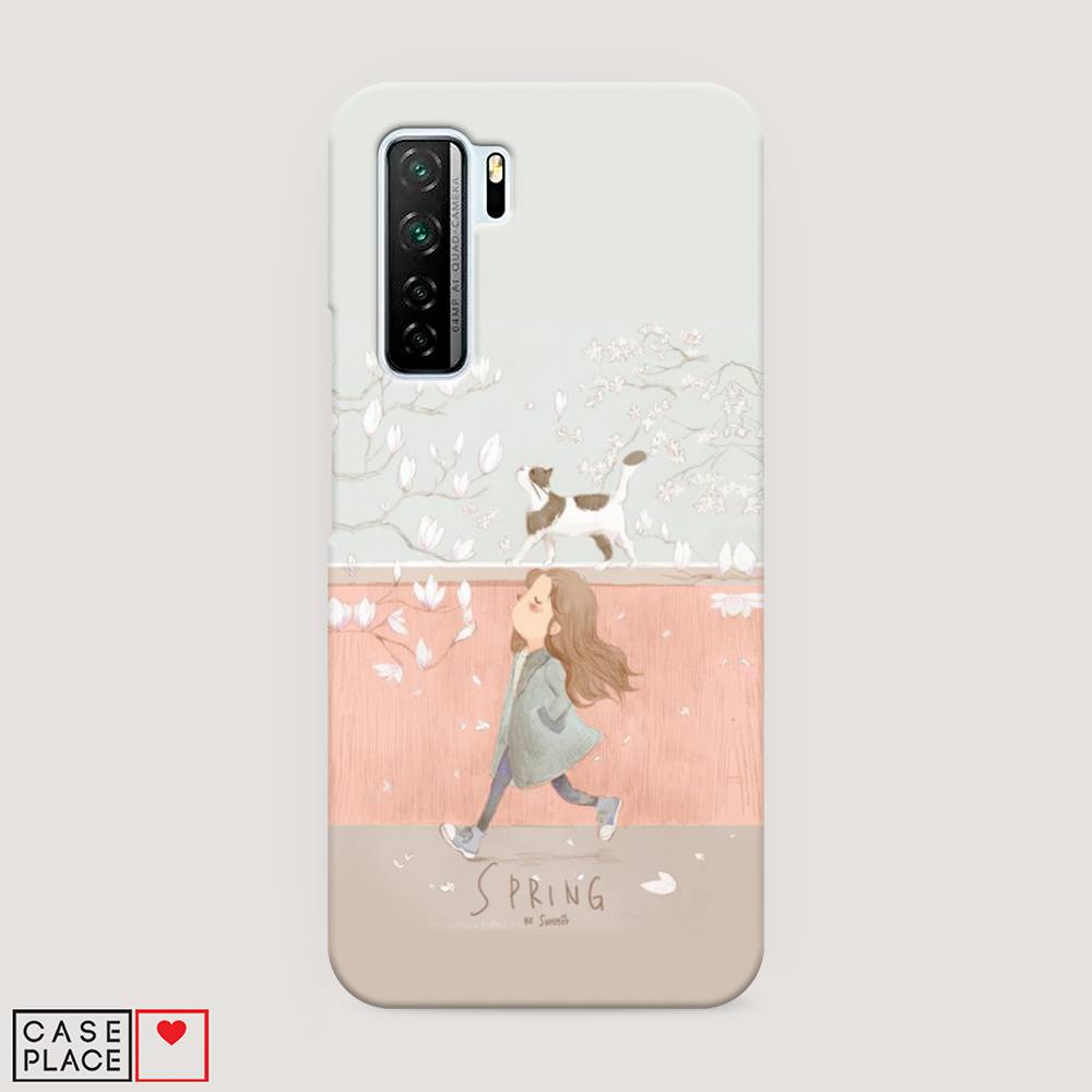 

Чехол Awog "Девочка-весна" для Huawei Nova 7 SE, 6102920-5