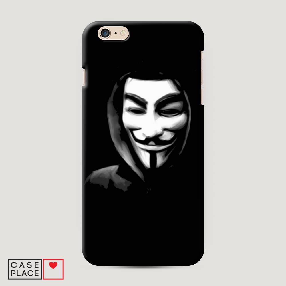 

Пластиковый чехол "Анонимус" на Apple iPhone 6 Plus, 10520-4