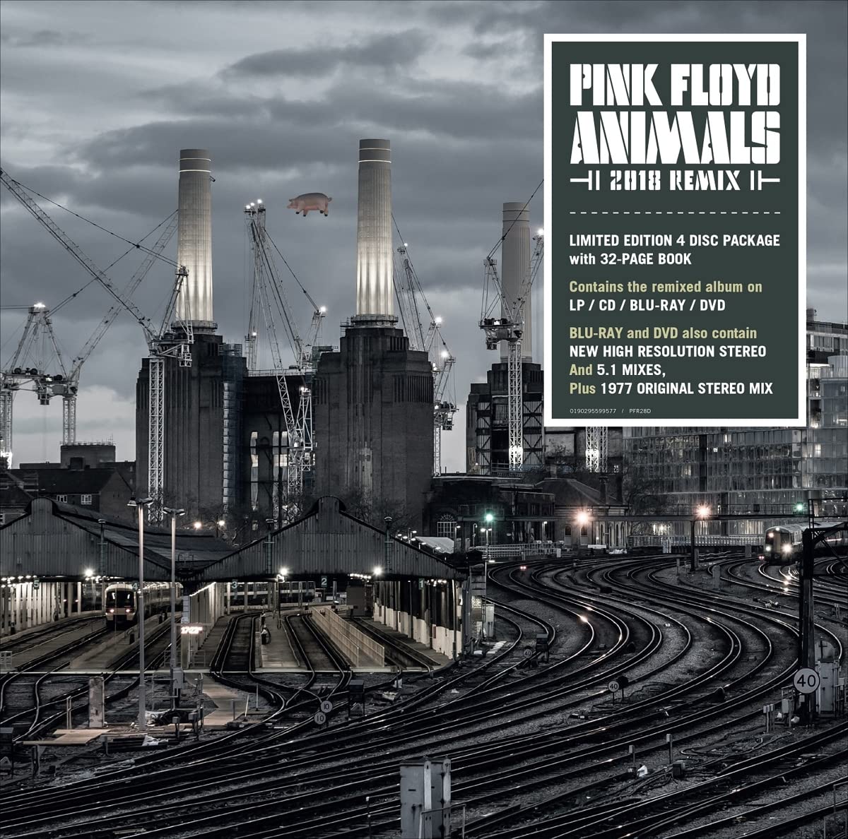 Pink Floyd Animals (2018 Remix) (Винил+Cd+Dvd+Br)