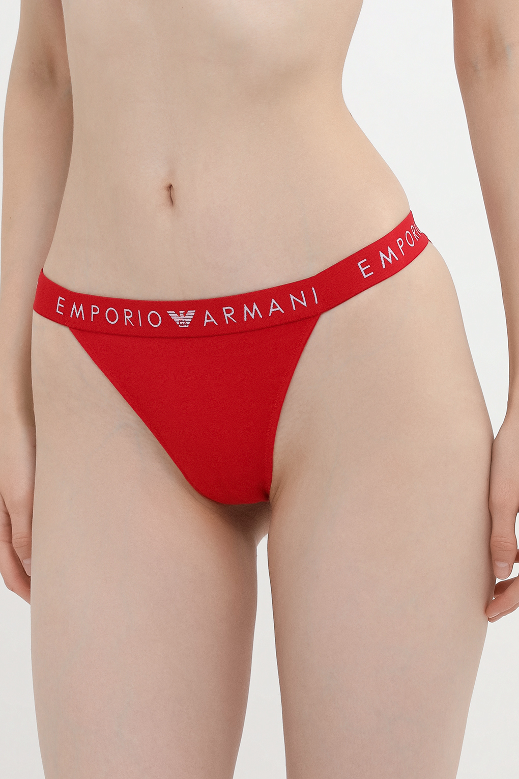 

Трусы женские EMPORIO ARMANI 164867 4F227 красные L, Красный, 164867 4F227