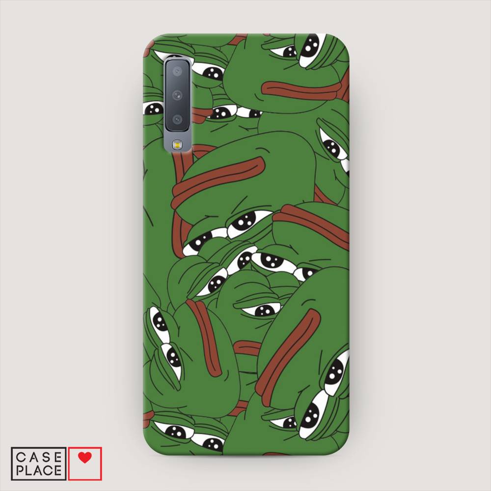 

Чехол Awog "Печальный frog" для Samsung Galaxy A7 2018, 26720-7