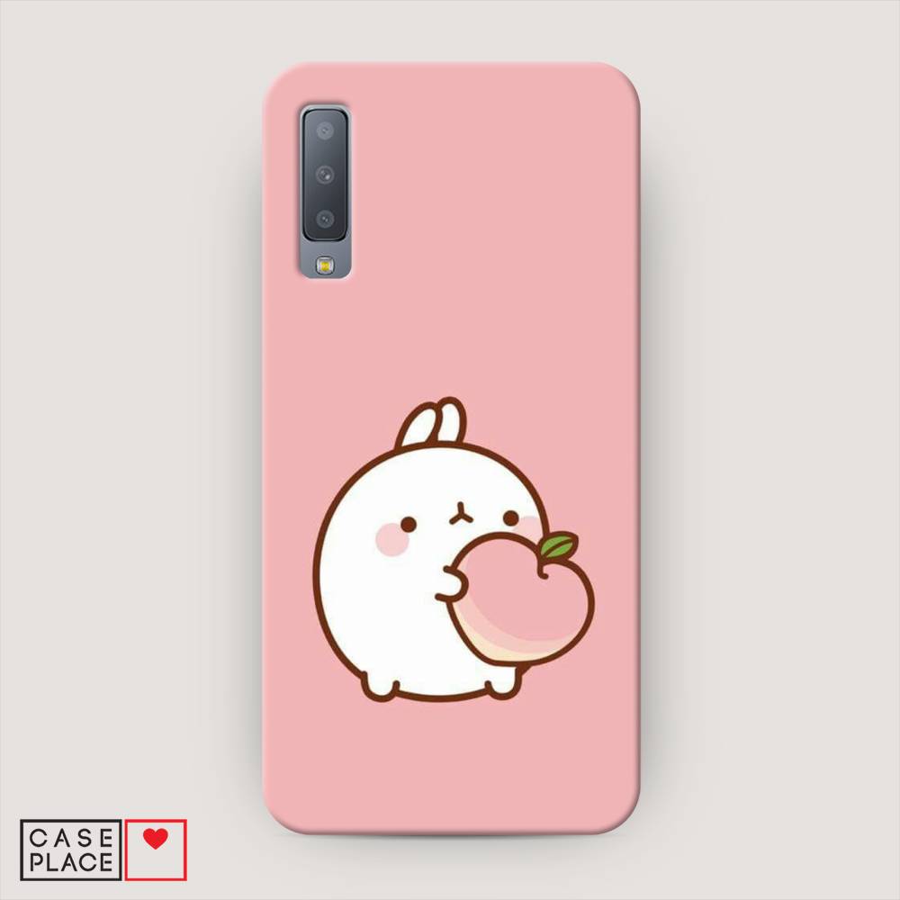 

Чехол Awog "Кролик с персиком" для Samsung Galaxy A7 2018, 26720-1