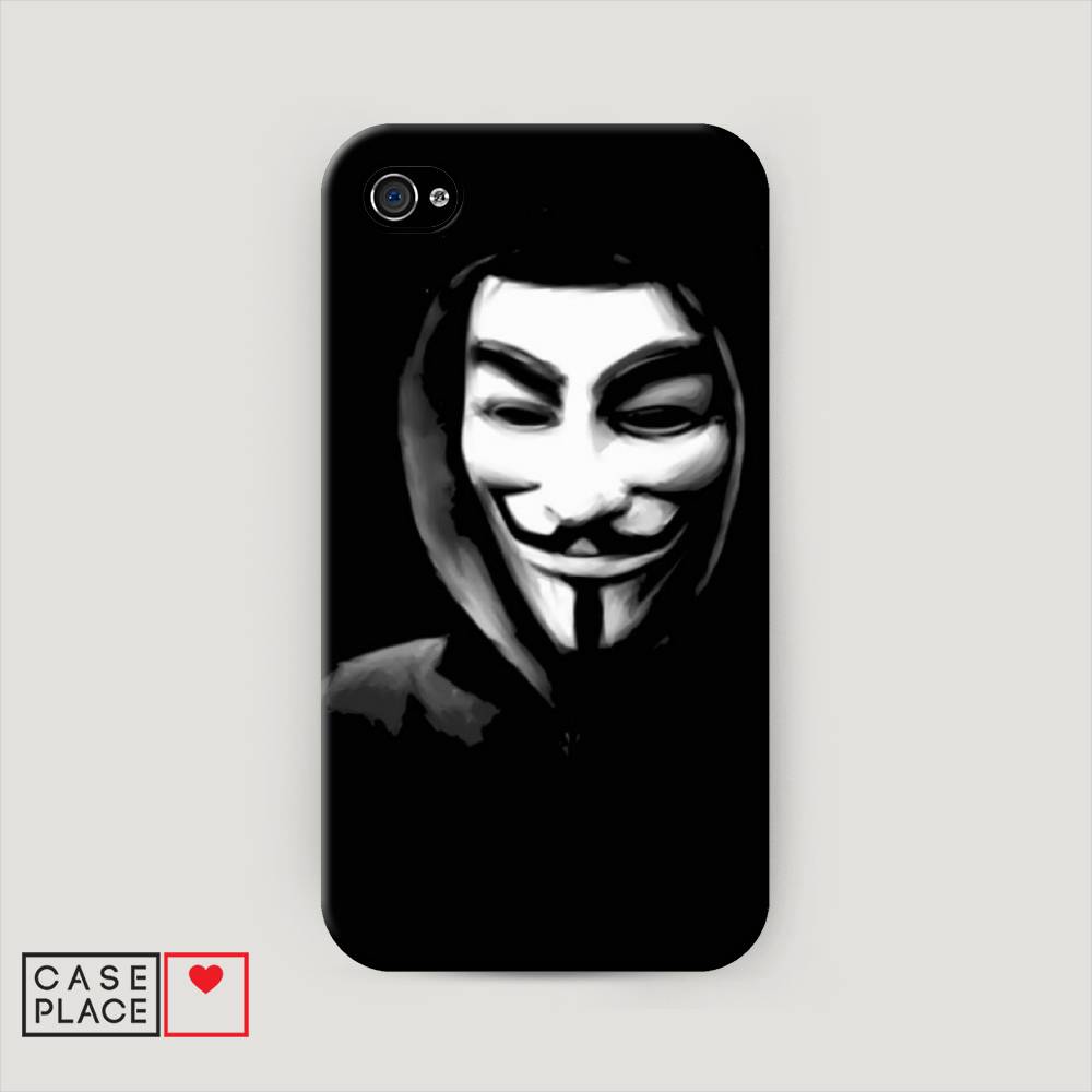 

Пластиковый чехол "Анонимус" на Apple iPhone 4, 10120-4