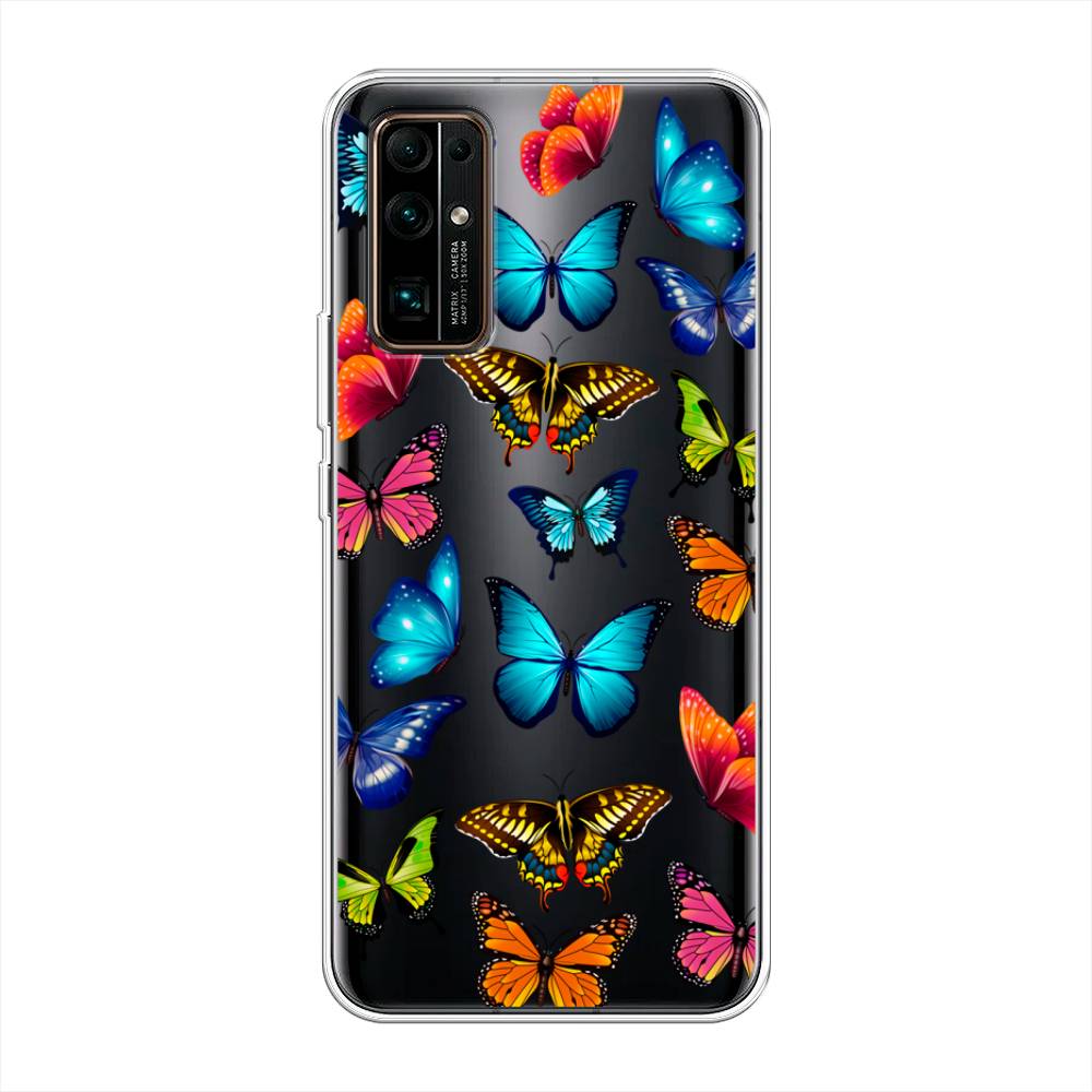 

Чехол Awog "Разные бабочки" для Honor 30