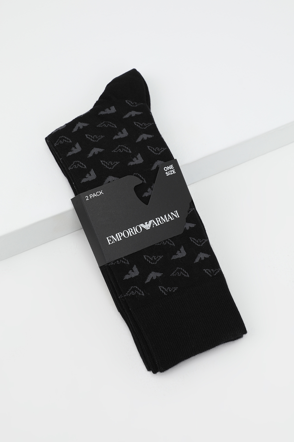 

Комплект носков мужских EMPORIO ARMANI 302302 4F280 черных, Черный, 302302 4F280