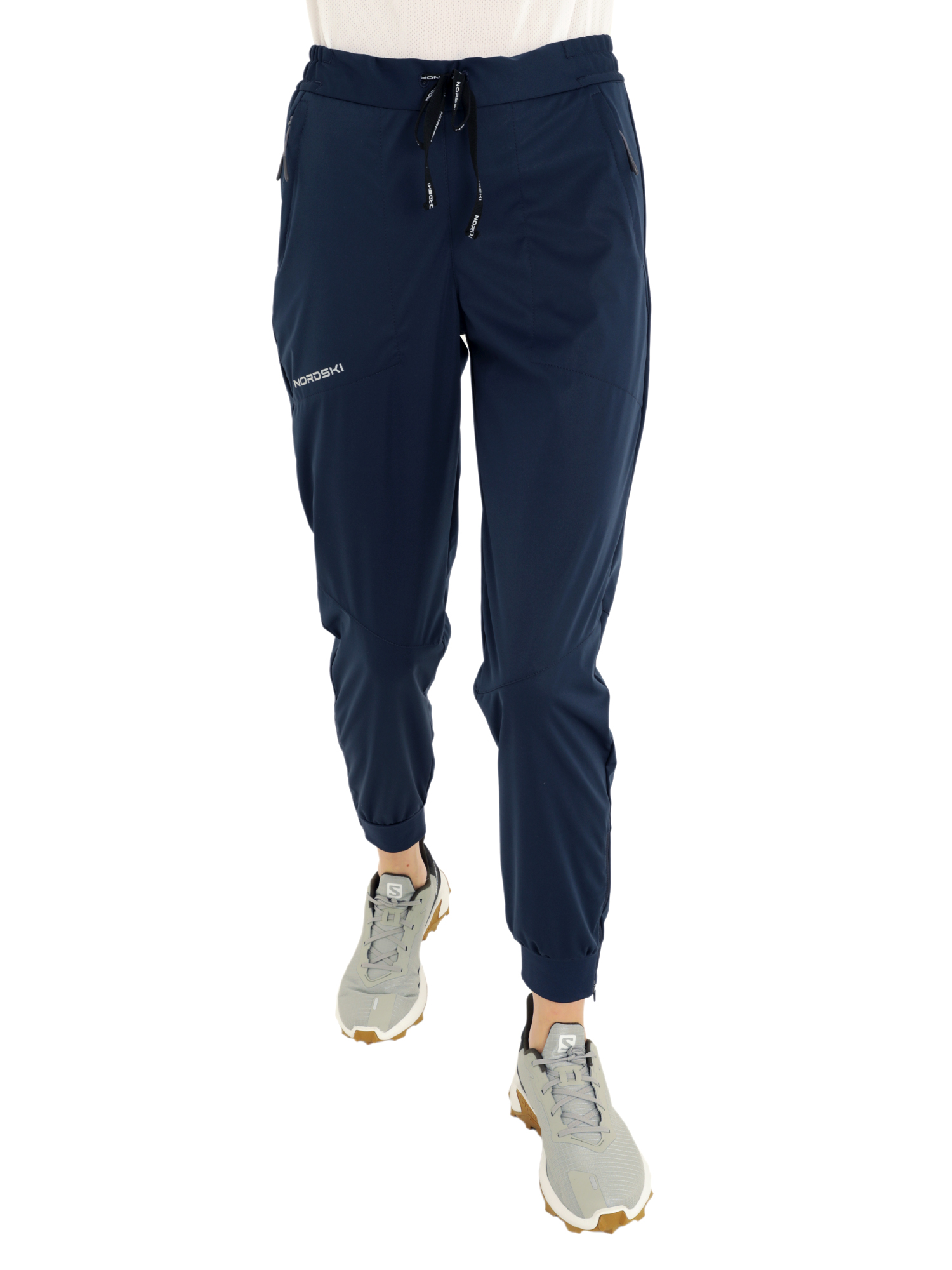 

Спортивные брюки женские NordSki Warm W синие 46, Синий, Warm W