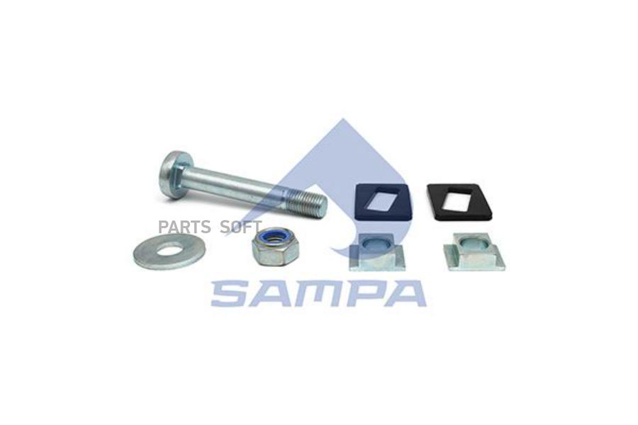 

SA070.582_р/к пальца рессоры M30x202/3.5 пластины,палец,шайба, гайкаBPW