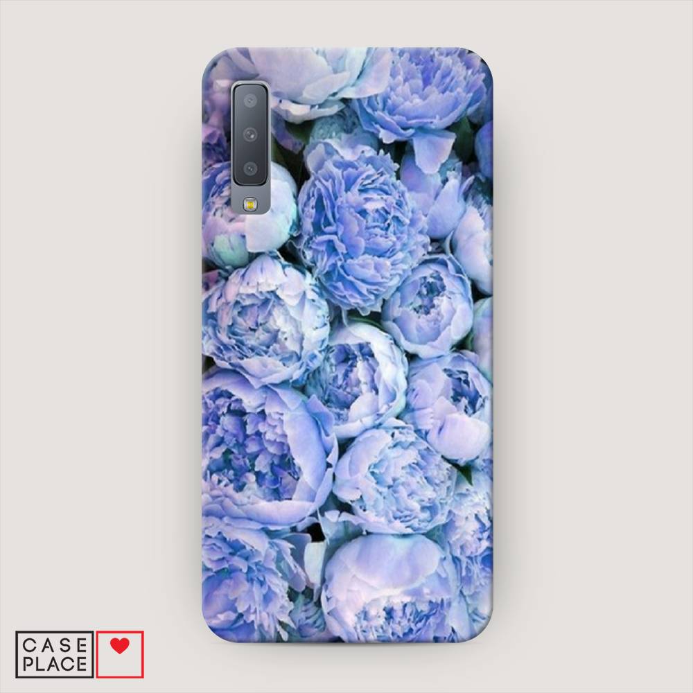 

Чехол Awog "Пионы голубые" для Samsung Galaxy A7 2018, 26720-6