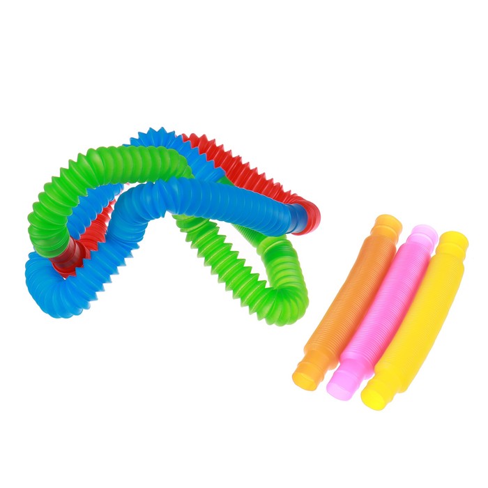 

Игрушка антистресс Pop Tubes, набор 6 шт., цвета в ассортименте, Разноцветный