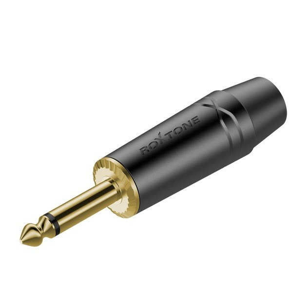 

Разъем Jack (Mono) Roxtone RJ2RPP-BG, Черный, RJ2RPP-BG