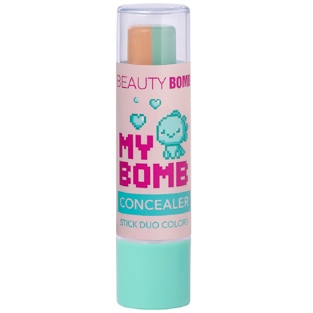 фото Консилер beauty bomb стик двухцветный "bomb concealer", тон 01