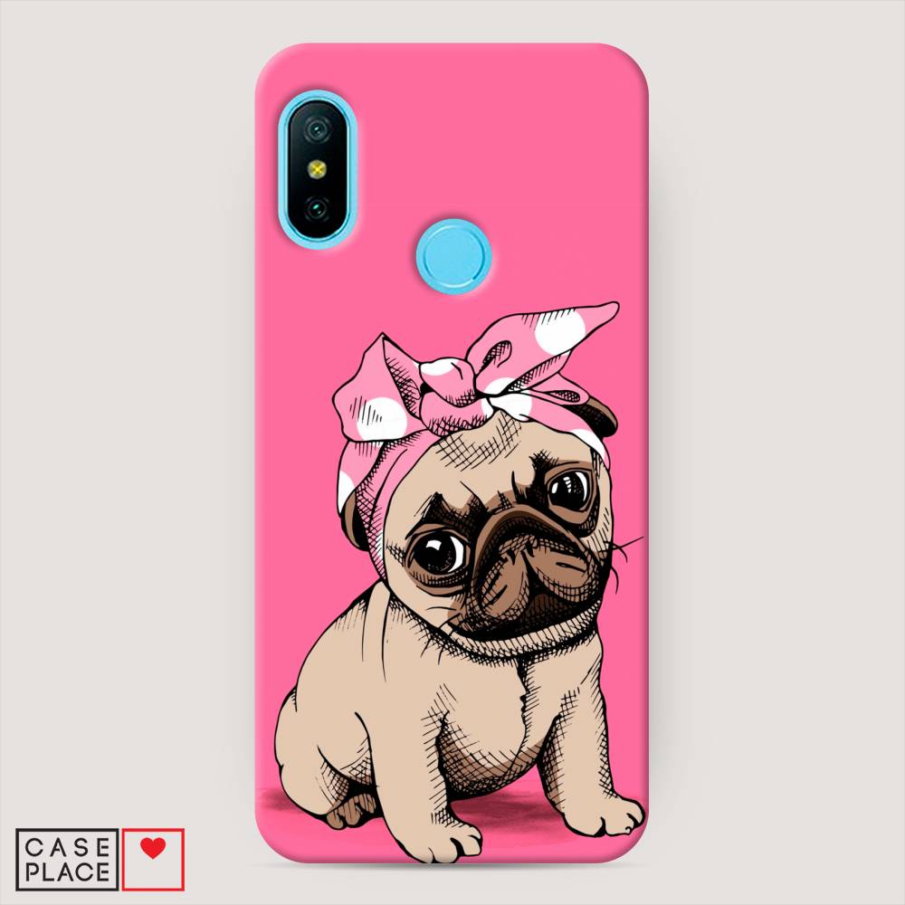 

Пластиковый чехол "Dog Pin-Up" на Xiaomi Mi A2 Lite, 34220-1