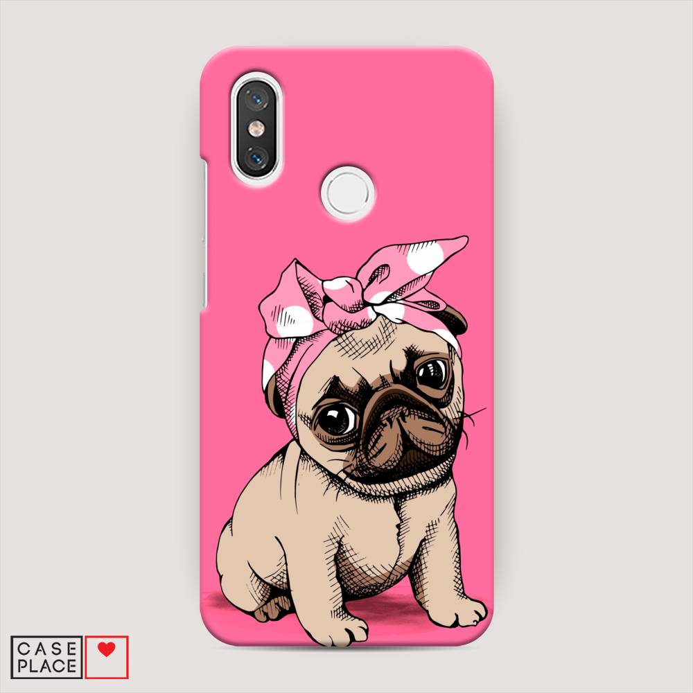 

Пластиковый чехол "Dog Pin-Up" на Xiaomi Mi 8, 33520-1