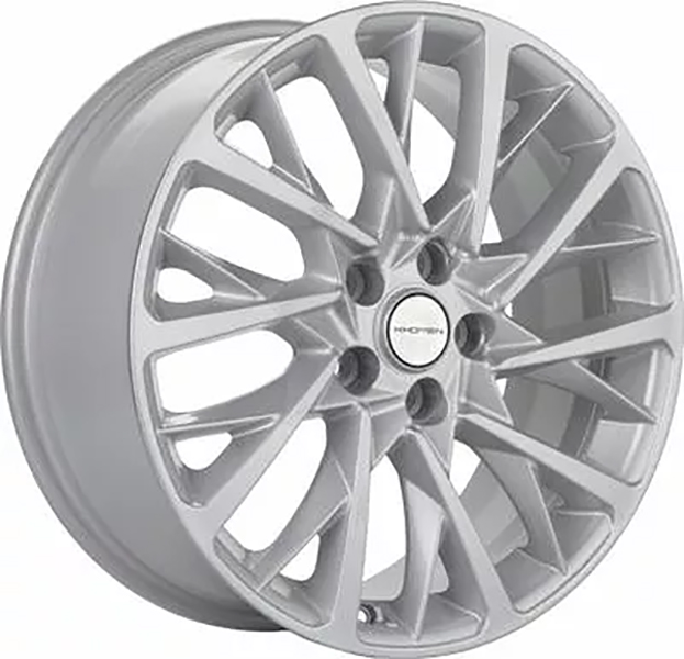 фото Колесный диск khomen wheels khw1804 audi a4/a6 f-silver 7.5x18/5x112 et39 d66.6 whs498341