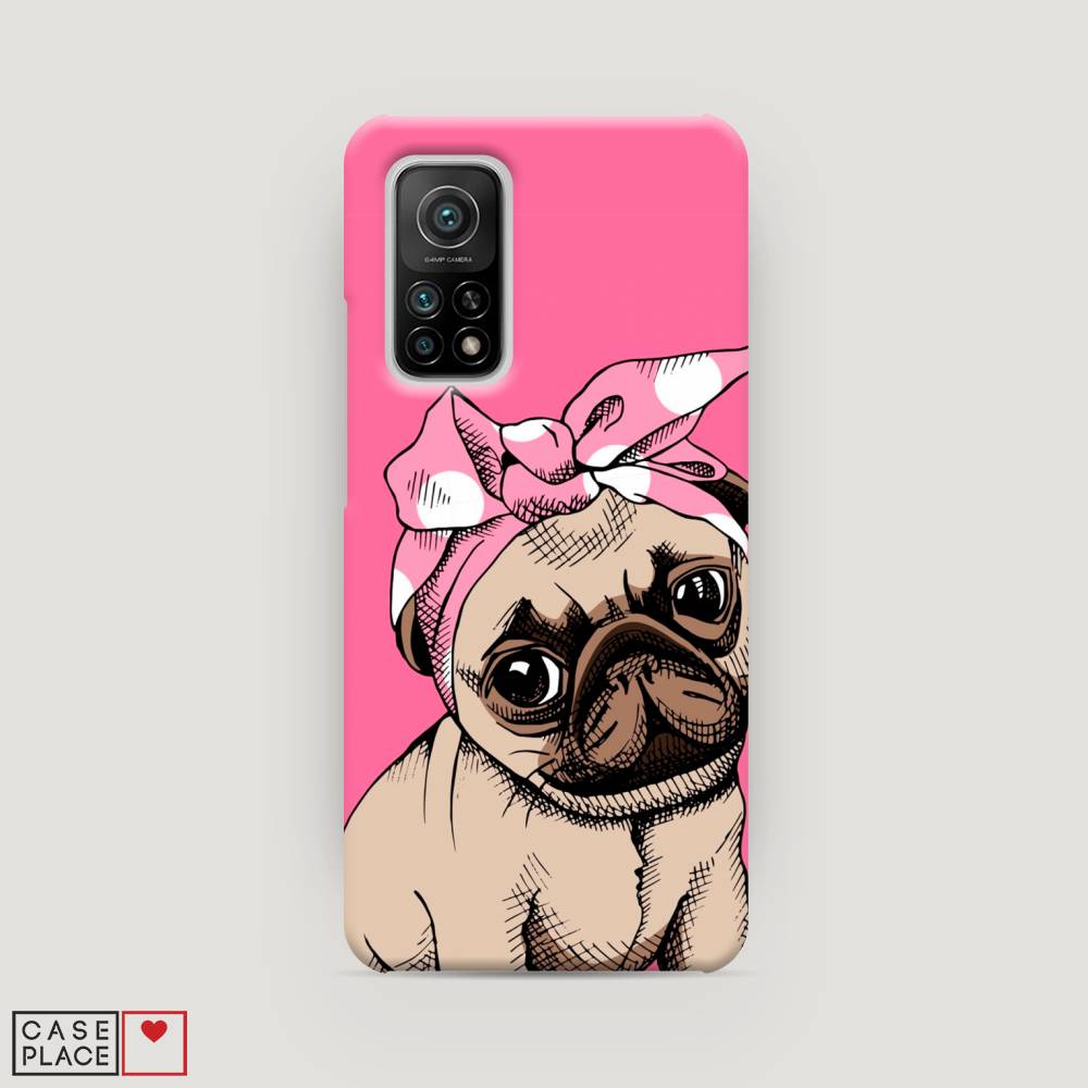 

Пластиковый чехол "Dog Pin-Up" на Xiaomi Mi 10T, 39320-1