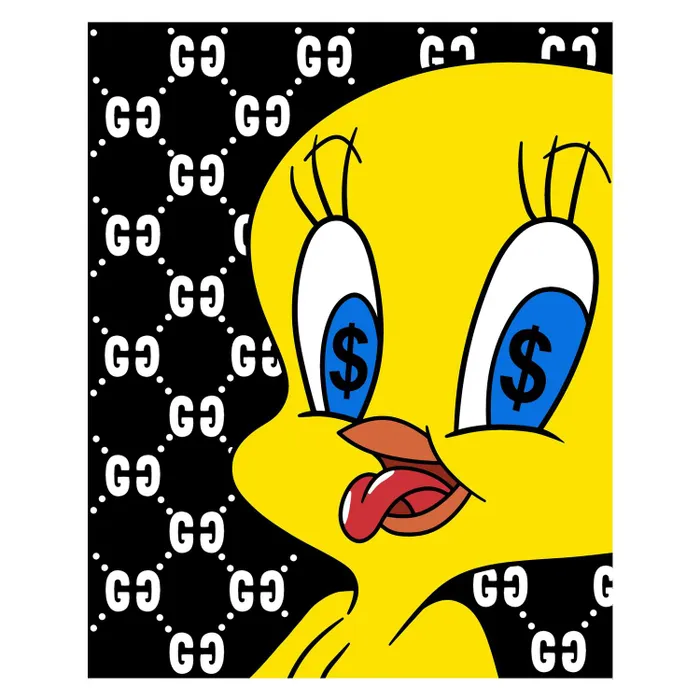 

Картина по номерам на холсте ЭТО ПРОСТО ШЕДЕВР Tweety 40x50, Tweety