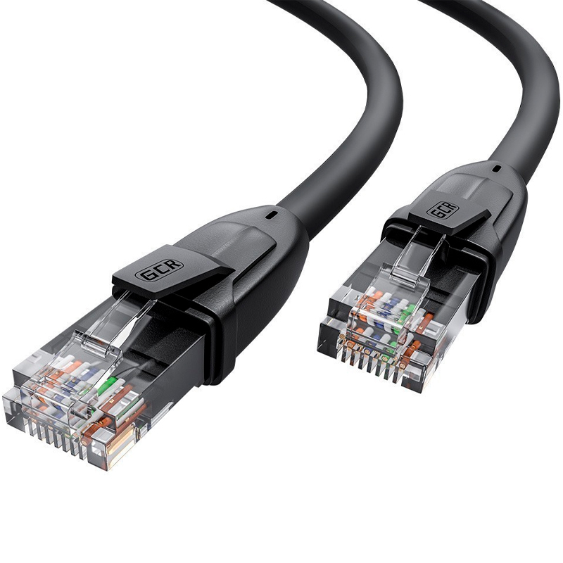 

Кабель Greenconnect RJ45 - RJ45 вилка-вилка 0.5м () черный, GCR-52524 0.5m