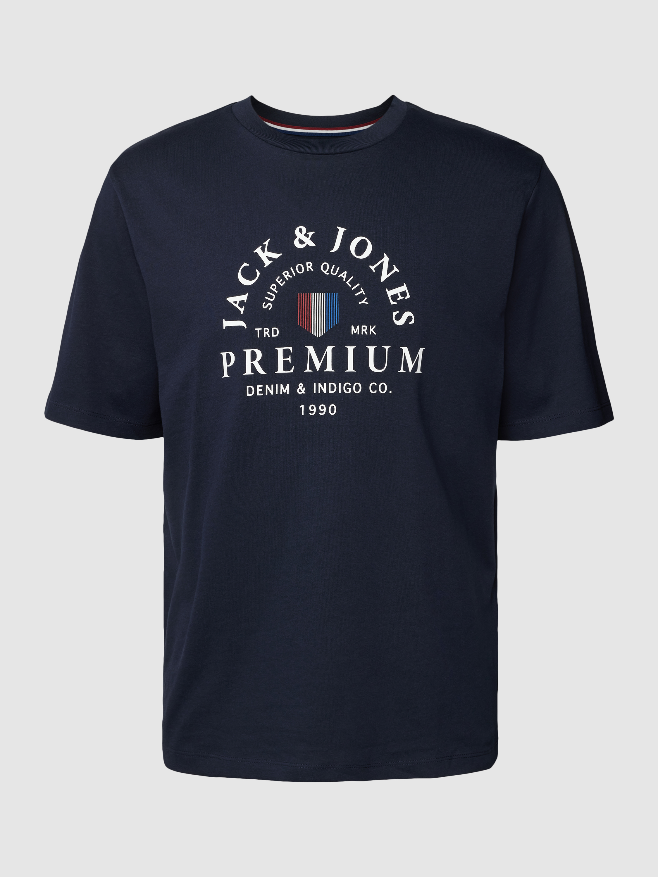 

Футболка мужская Jack & Jones Premium 1807158 синяя M (доставка из-за рубежа), Синий, 1807158