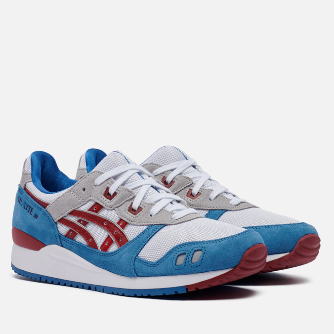 фото Кроссовки женские asics gel-lyte iii og голубые 37.5 eu