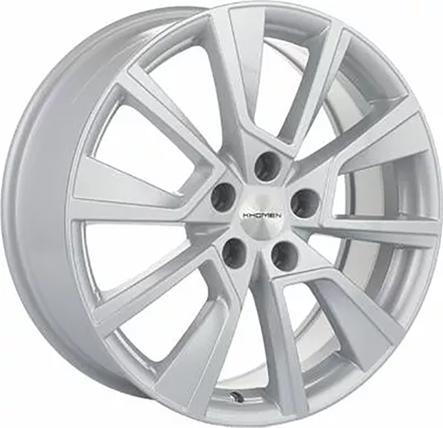 фото Колесный диск khomen wheels khw1802 (kodiaq) f-silver-fp 7x18/5x112 et43 d57.1 whs498323