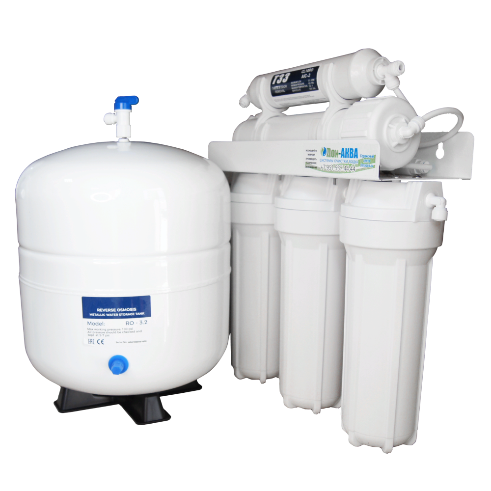 

Фильтр с обратным осмосом ДОНАКВА Hb кран, бак