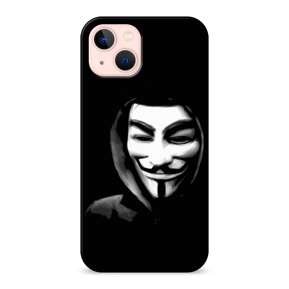 

Пластиковый чехол "Анонимус" на Apple iPhone 13, 14220-4