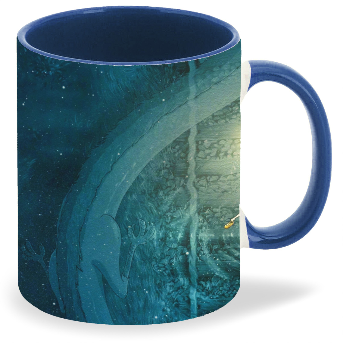 

Кружка CoolPodarok Аниме Унесённые призраками светит фонарь, Аниме Унесённые призраками светит фонарь