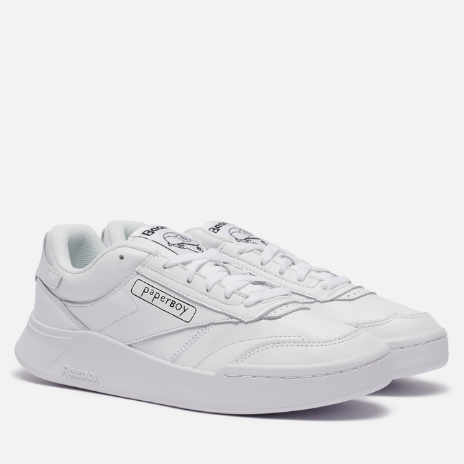 фото Кроссовки мужские reebok x beams x paperboy club c legacy белые 43 eu