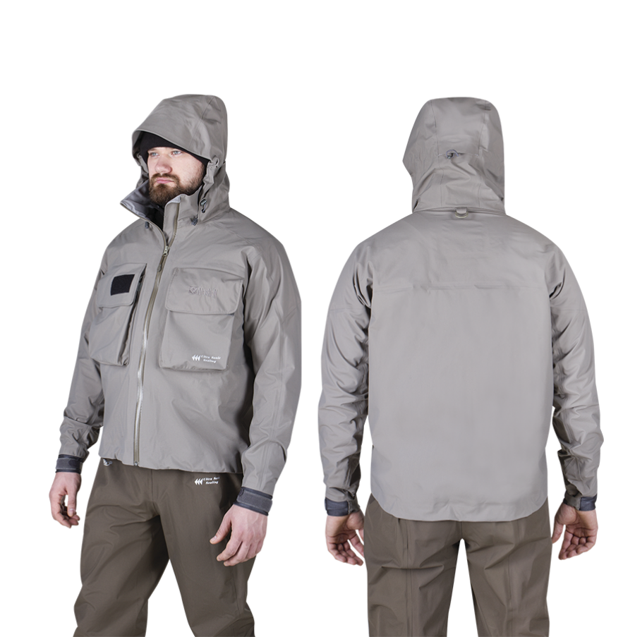 

Куртка для рыбалки Alaskan River Master Sonic, серый, S, 185
