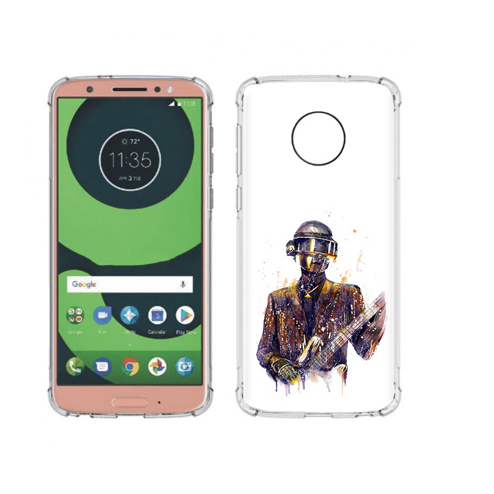 

Чехол MyPads Tocco для Motorola Moto G6 космо-гитарист (PT99805.376.392), Прозрачный, Tocco
