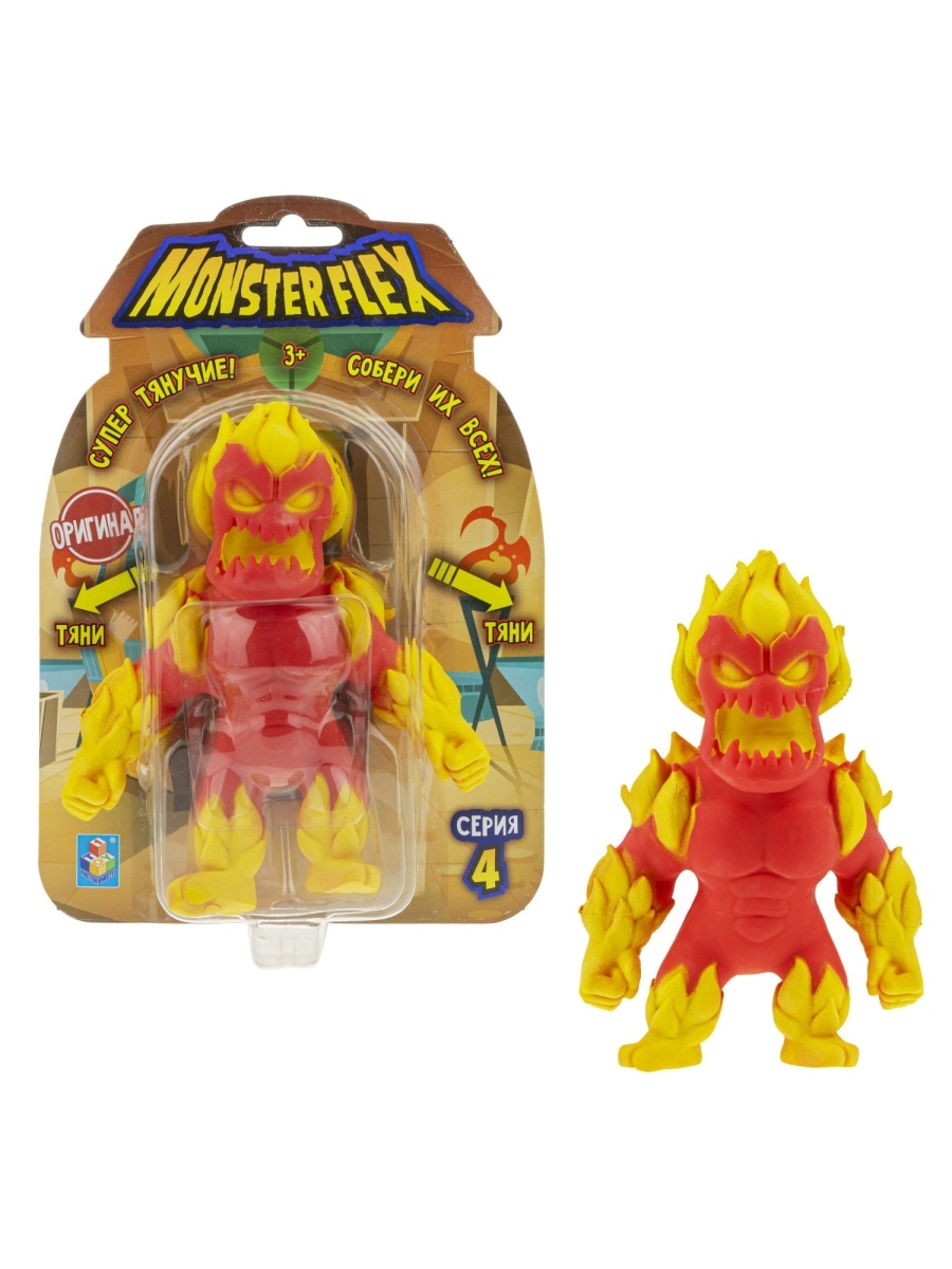 Фигурка MONSTER FLEX серия 4, Огненный монстр, 15см Т21916-1