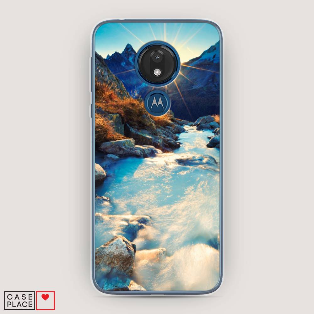 

Чехол Awog на Motorola Moto G7 / Моторола Мото G7 "Восход 7", Разноцветный, 241150-4